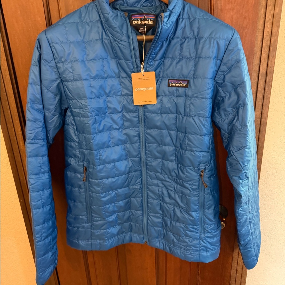 NWT Men’s Patagonia Blue Nano Puff